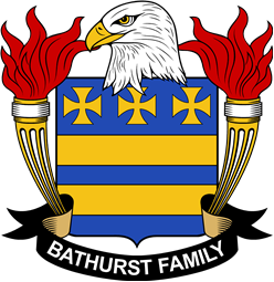 Coat of arms used by the Bathurst family in the United States of America