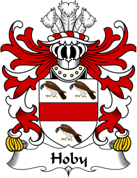 Welsh Coat of Arms for Hoby (of Radnor, Powys)