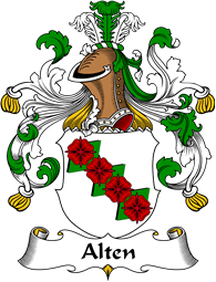 German Wappen Coat of Arms for Alten