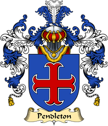 Irish Family Coat of Arms (v.25a) Pendleton