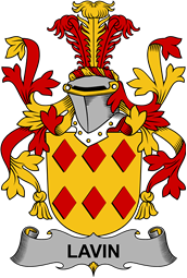 Irish Coat of Arms for Lavin or O