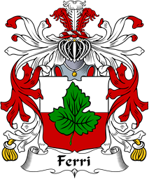 Italian Coat of Arms for Ferri