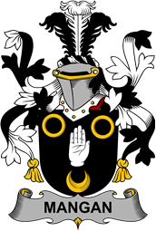 Irish Coat of Arms for Mangan or O