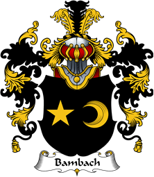 German Wappen Coat of Arms (v.25) Bambach