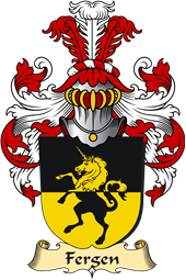 v.23 Coat of Family Arms from Germany for Fergen