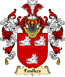 English Family Coat of Arms (v.25) Foulkes (Wales)