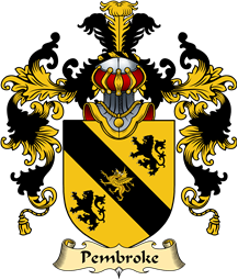 English Family Coat of Arms (v.25) Pembroke