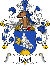 German Wappen Coat of Arms for Karl