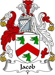 English Coat of Arms for the family Jacob II