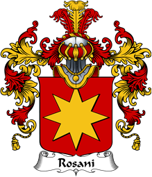 Italian Family Coat of Arms (v.25b) Rosani