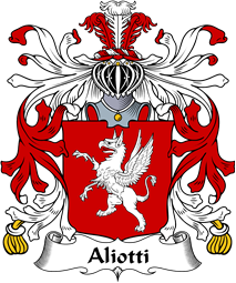 Italian Coat of Arms for Aliotti