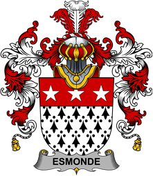 Irish Family Coat of Arms (v.25b) Esmonde