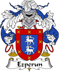 Spanish Coat of Arms for Ezperun or Esperón