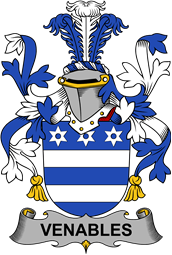 Irish Coat of Arms for Venables