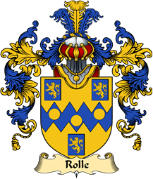 English Family Coat of Arms (v.25) Rolle