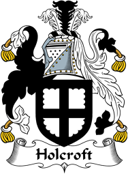 English Coat of Arms for the family Holcroft