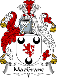 Irish Coat of Arms for MacGrane or MacGrann