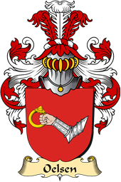 v.23 Coat of Family Arms from Germany for Oelsen