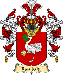Italian Family Coat of Arms (v.25a) Rambaldi