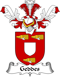 Coat of Arms from Scotland for Geddes