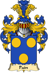 French Family Coat of Arms (v.23) for Pain