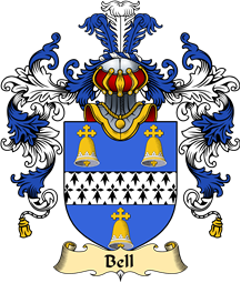 Irish Family Coat of Arms (v.25a) Bell