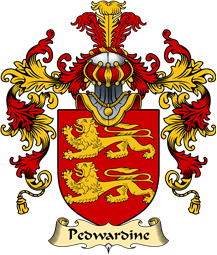 Welsh Family Coat of Arms (v.25) Pedwardine (of Herefordshire)