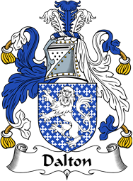 English Coat of Arms for the family Dalton