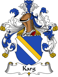 German Wappen Coat of Arms for Karg