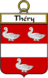 French Coat of Arms Badge for Théry