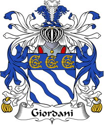 Italian Coat of Arms for Giordani