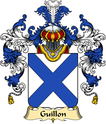 French Family Coat of Arms (v.25) Guillon