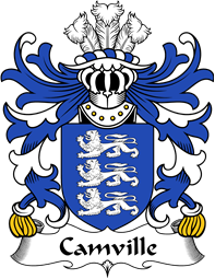 Welsh Coat of Arms for Camville (Lords of Llansteffan)