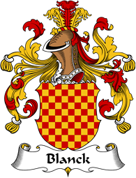 German Wappen Coat of Arms for Blanck