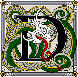 Heraldic Alphabet D