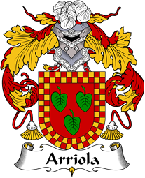 Spanish Coat of Arms for Arriola