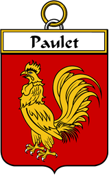 French Coat of Arms Badge for Paulet