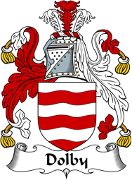 English Coat of Arms for the family Dolby