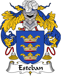 Spanish Coat of Arms for Esteban