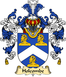 English Family Coat of Arms (v.25) Holcombe