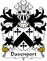 Welsh Coat of Arms for Davenport (Cheshire and of Denbighshire)