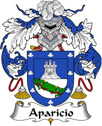 Spanish Coat of Arms for Aparicio
