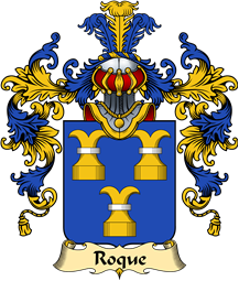 French Family Coat of Arms (v.25) Roque