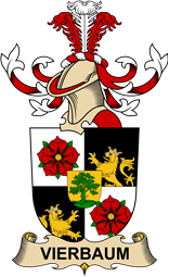 Republic of Austria Coat of Arms for Vierbaum