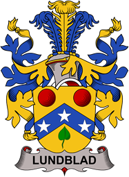 Swedish Coat of Arms for Lundbland
