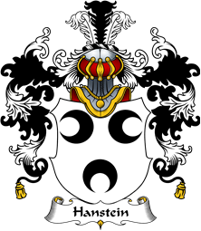 German Wappen Coat of Arms (v.25) Hanstein
