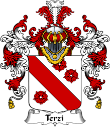 Italian Family Coat of Arms (v.25b) Terzi