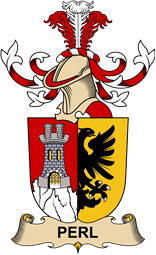 Republic of Austria Coat of Arms for Perl (de Hildrichsburg)