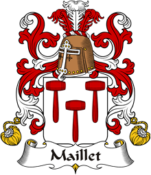 Coat of Arms from France for Maillet