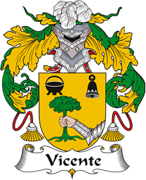 Spanish Coat of Arms for Vicente